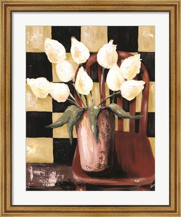 Framed Bright Tulips Print
