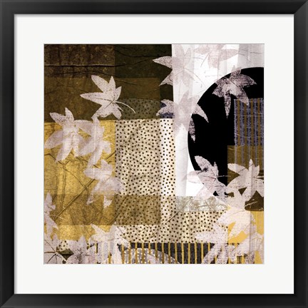 Framed Gold Rush I Print