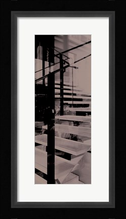 Framed City View III Print