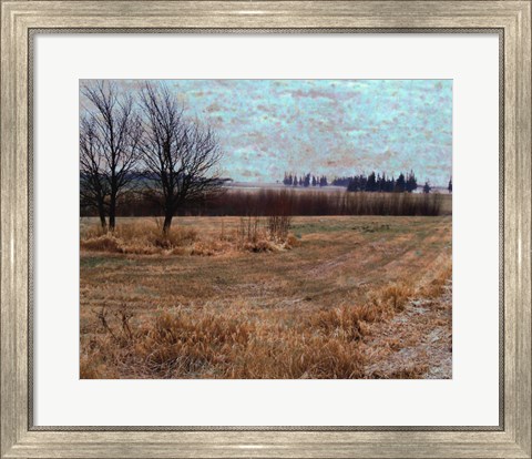 Framed Fields I Print