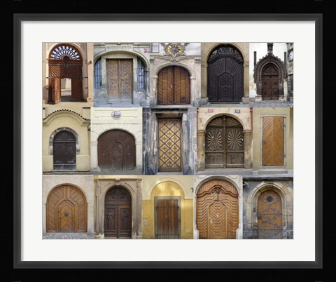 Framed Doors II Print