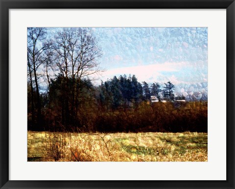Framed Land I Print