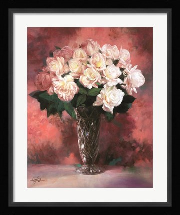 Framed Floral Still Life III Print