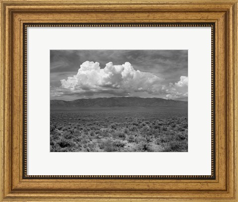 Framed Mountains &amp; Clouds II Print