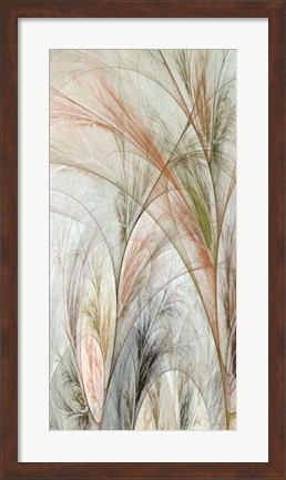 Framed Fractal Grass II Print