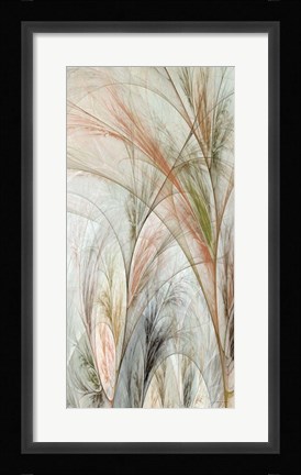 Framed Fractal Grass II Print