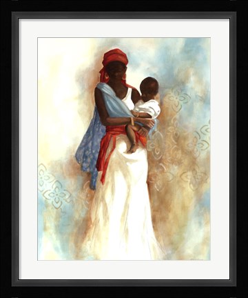 Framed Power of Love I Print