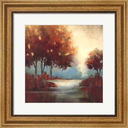 Framed Fall River II Print