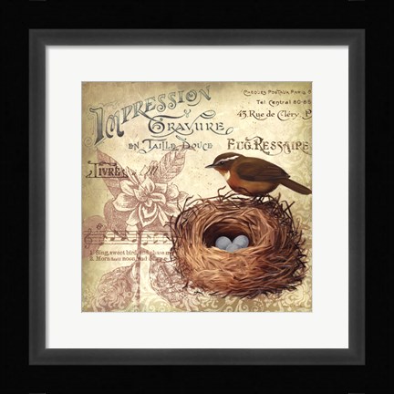 Framed Springtime in France IV Print