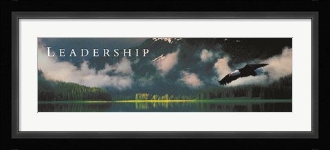 Framed Leadership-Eagle Print