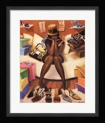 Framed Choices Print