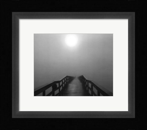 Framed Into the Fog I Print