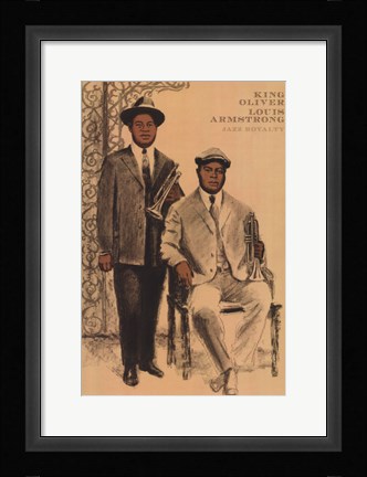 Framed Louis and Joe Print