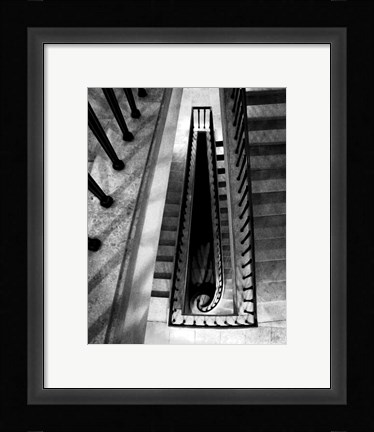 Framed Into the Staircase Print