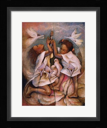 Framed Ringbell Heaven Print