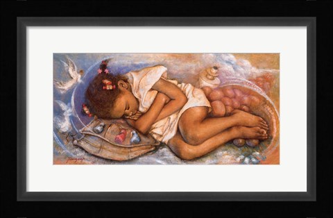 Framed Angel Dream Print