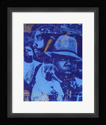 Framed Biggie &amp; Tupac (UBIQ Gallery) Print