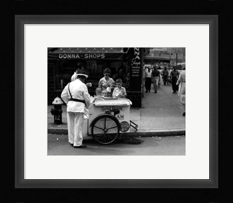 Framed Good Humor Ice Cream Man Print