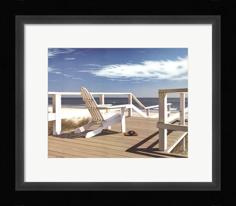 Framed Sun Deck Print