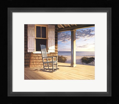 Framed Old Rocker Print