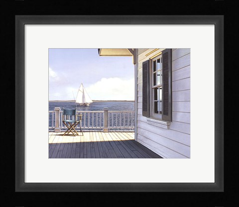 Framed On the Bay Print
