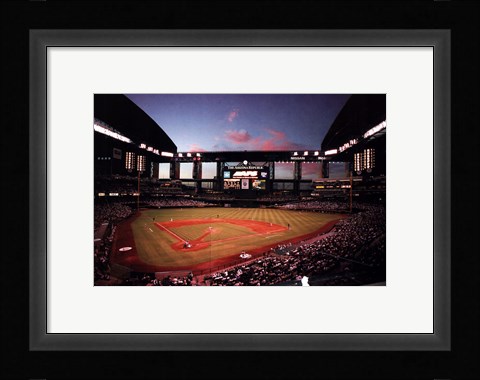 Framed Chase Field, Arizona Print