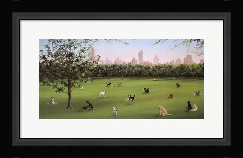 Framed Tails of Central Park Print