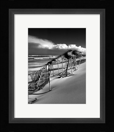 Framed Fences Print