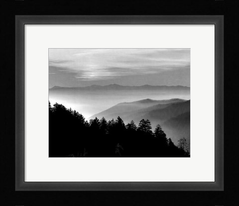 Framed Smoky Mountains Print
