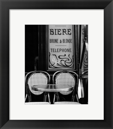 Framed Biere Brune et Blonde Print