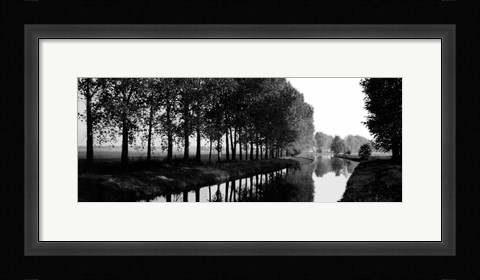 Framed Basque Canal Print