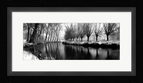 Framed Snowy River Print