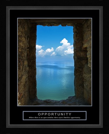 Framed Opportunity - Wall Print