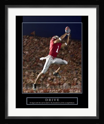 Framed Football Print