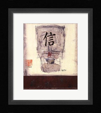 Framed Faith Print