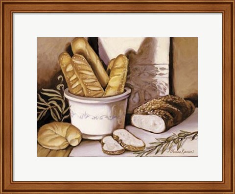 Framed Bread Study Print