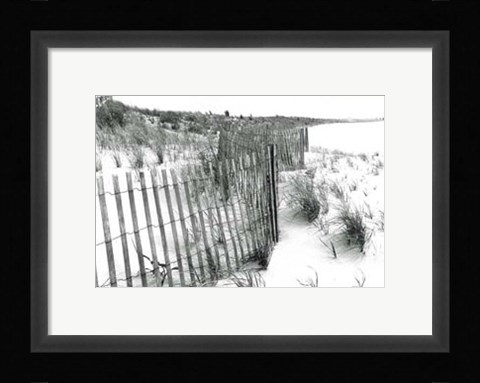 Framed Beach Scape I Print