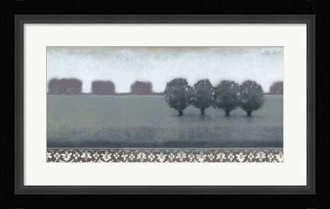 Framed Smoky Dawn I Print