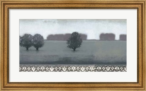 Framed Smoky Dawn II Print