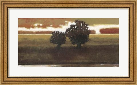 Framed Panoramic Horizon II Print