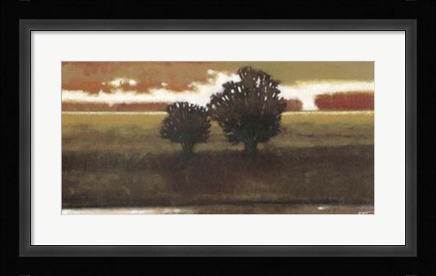Framed Panoramic Horizon II Print