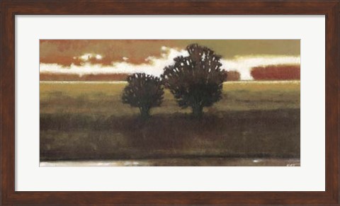 Framed Panoramic Horizon II Print
