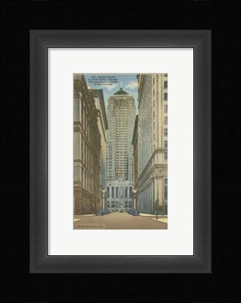 Framed Chicago- La Salle Street Print