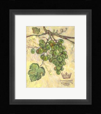 Framed Chardonnay Print
