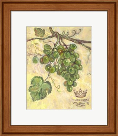 Framed Chardonnay Print