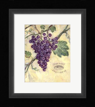 Framed Cabernet Sauvignon Print