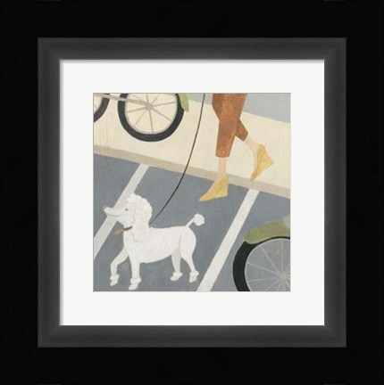 Framed City Dogs II Print