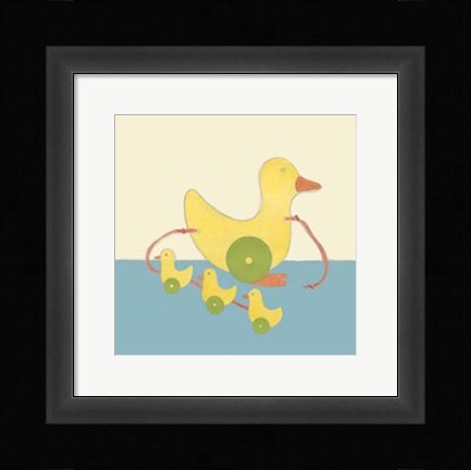 Framed Julian's Pals III Print