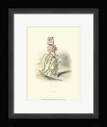 Framed Le Fleur AnimT II Print