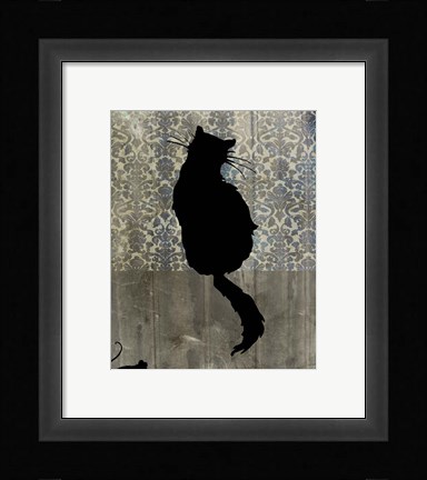 Framed Mouse Hunt I Print